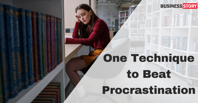 One Technique to Beat Procrastination
